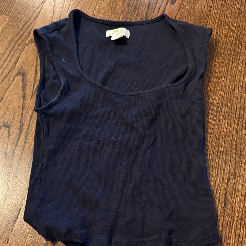 Maeve Black Tank Top